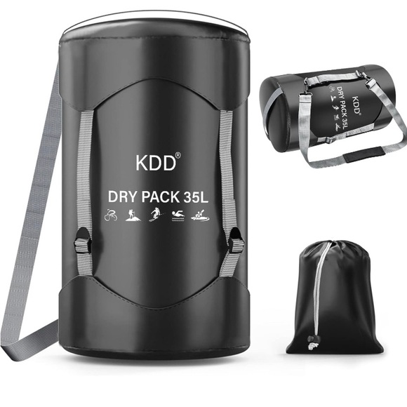 NWOT KDD Dry Bag Waterproof 35L Ultra Lightweight Waterproof Backpack W/O Strap - Picture 2 of 4